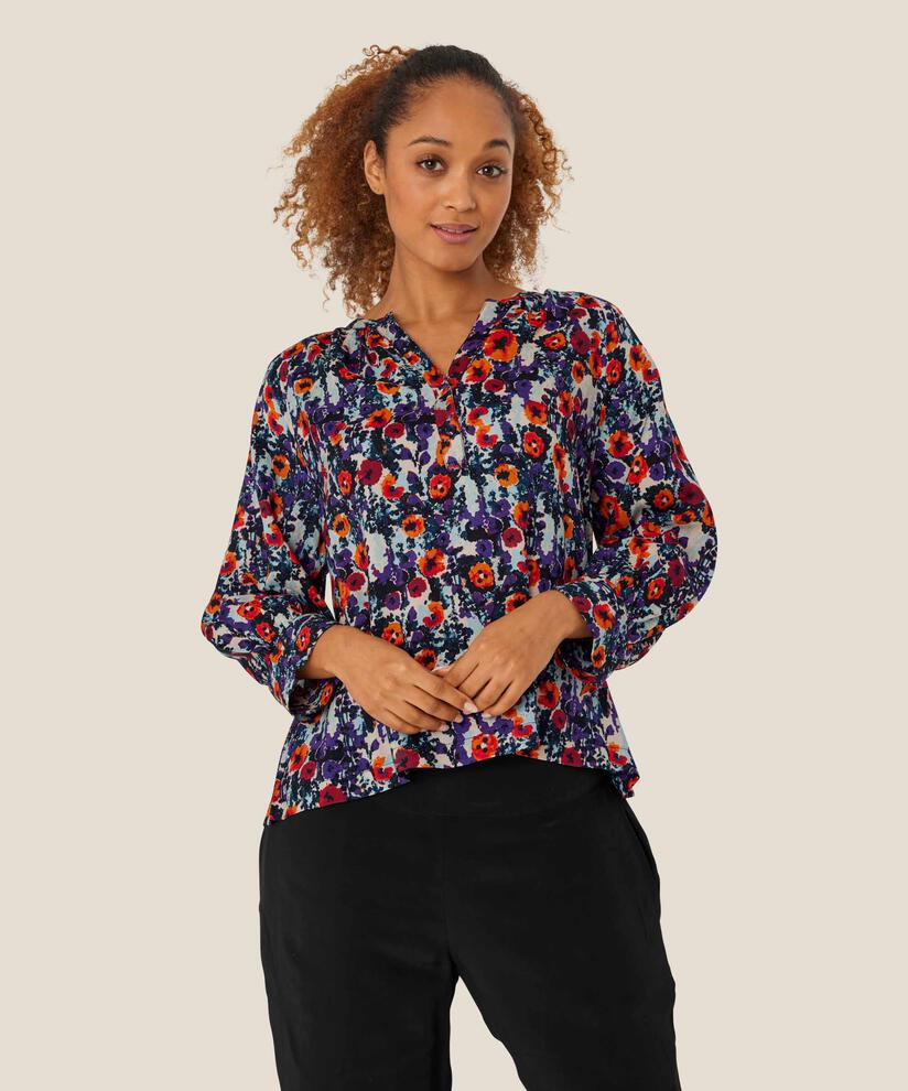 Delhia Top, Meadow Violet
