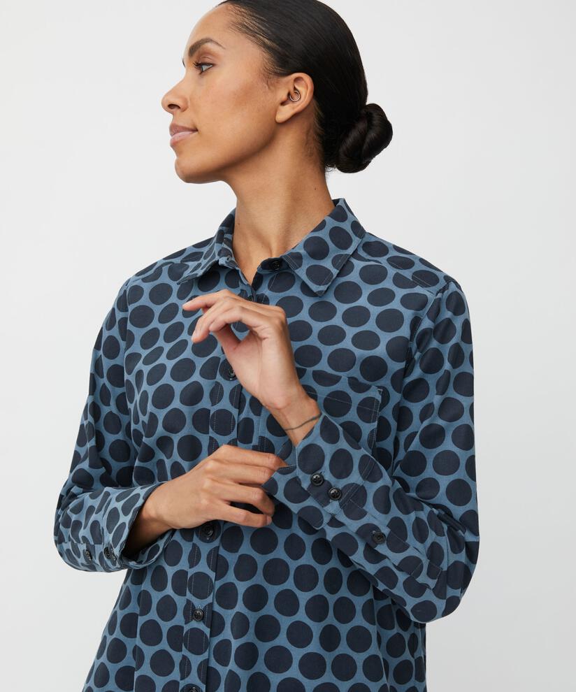 Indiba Skjorte, Navy Blazer