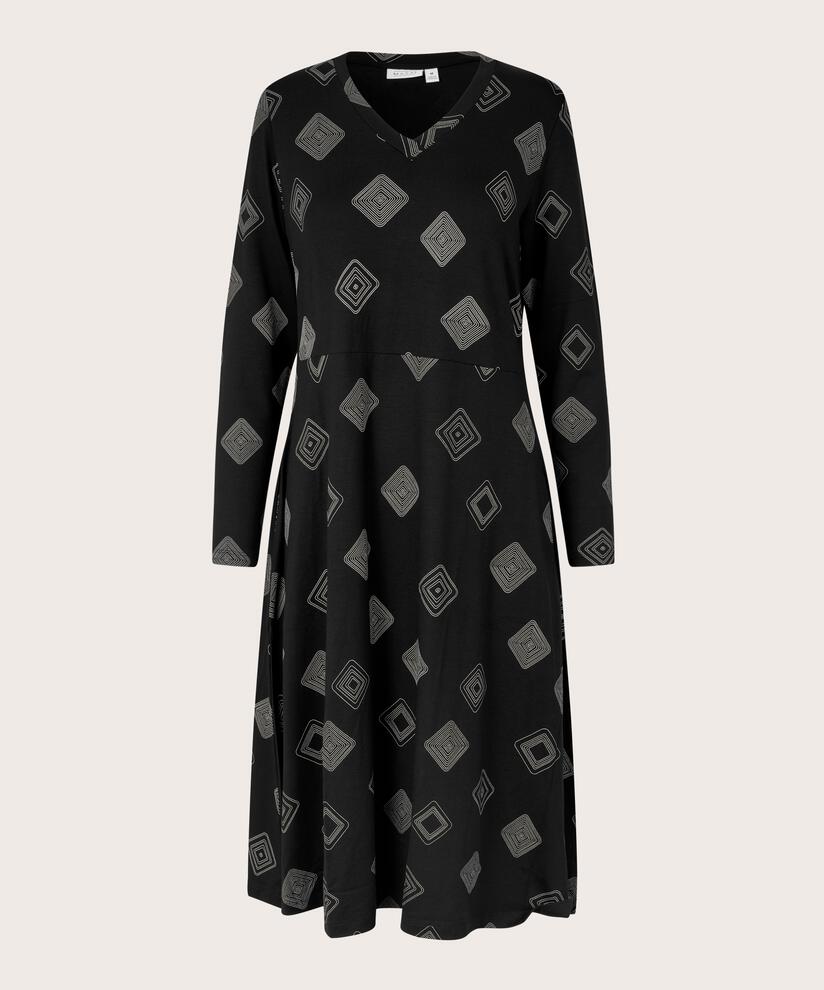 Natsuko JERSEY Kjole, Black