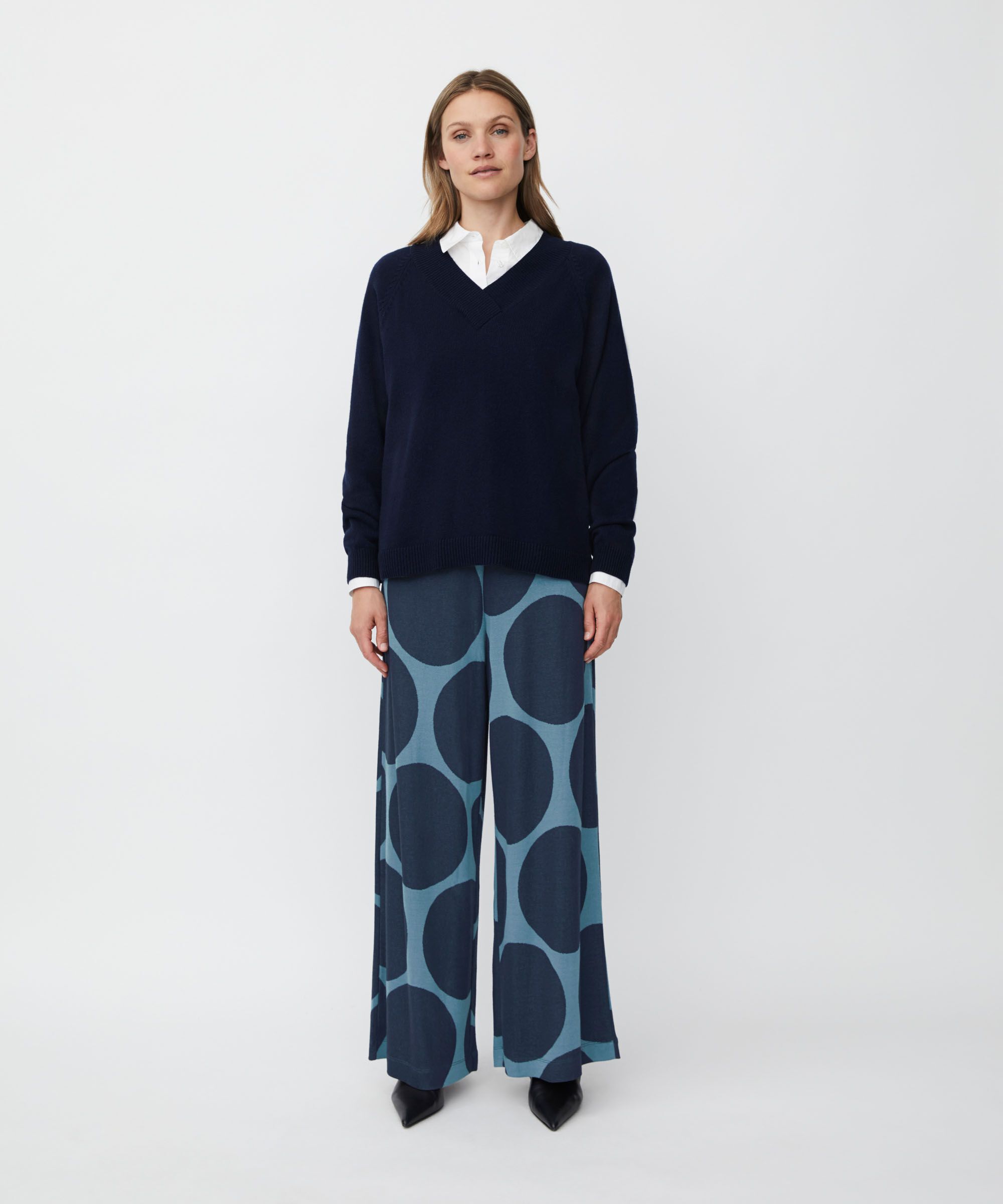 Fordane Top, Navy Blazer