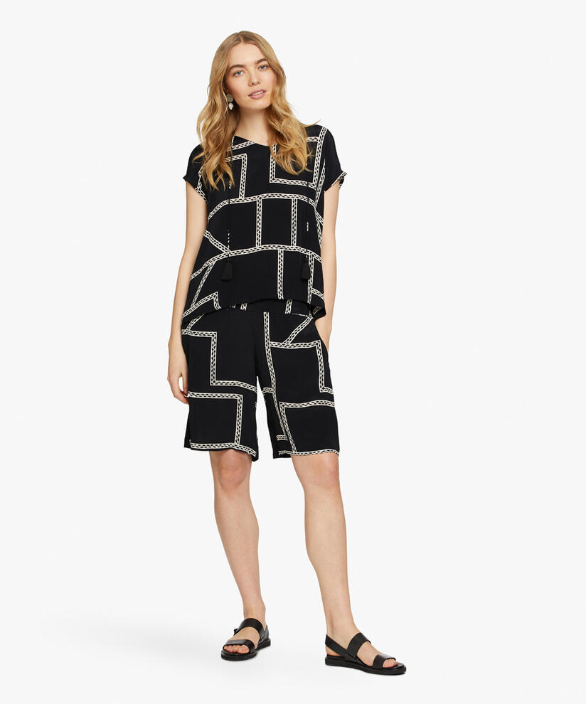 EDORA TOP, Black