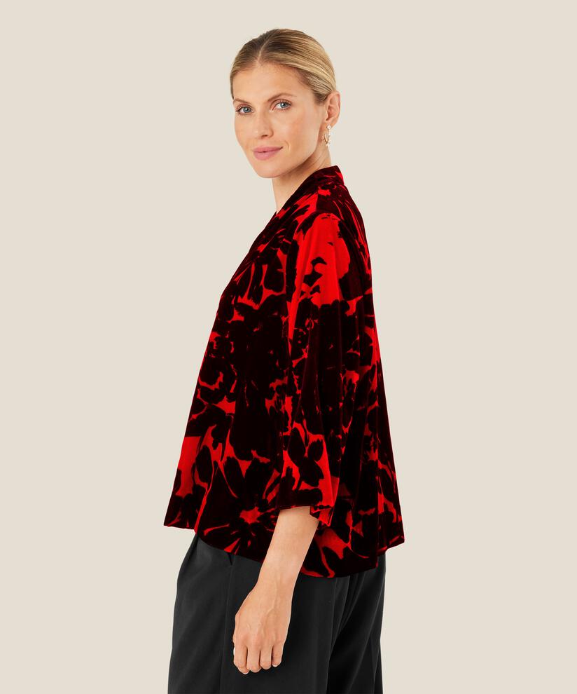 Blythe Top, Scarlet Sage