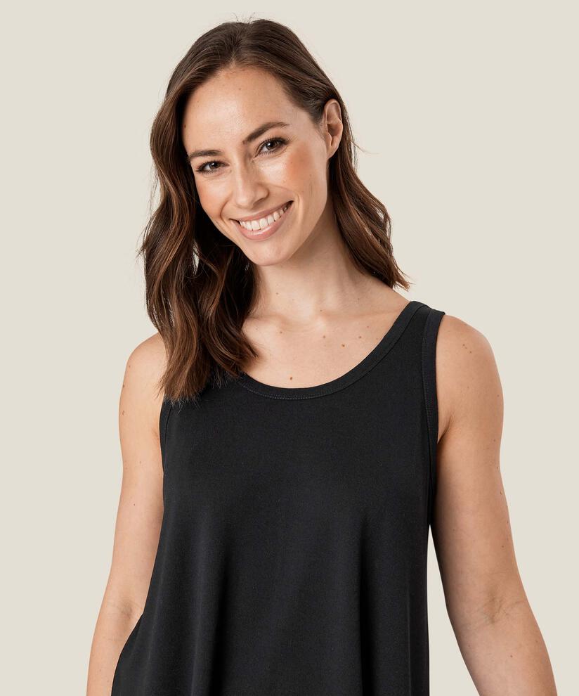 Erita JERSEY Top, Black