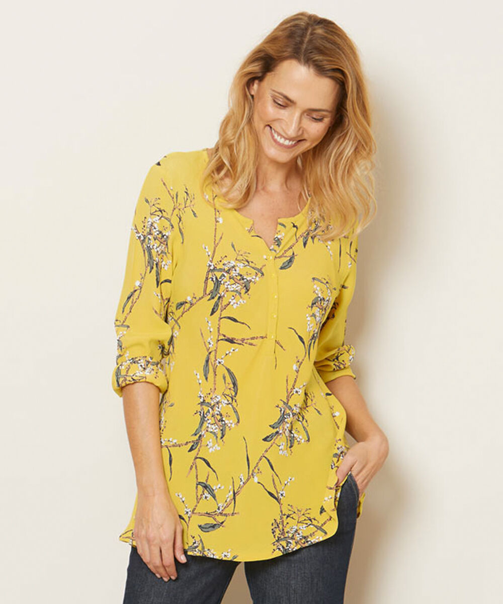 DANICA TOP, Cream gold