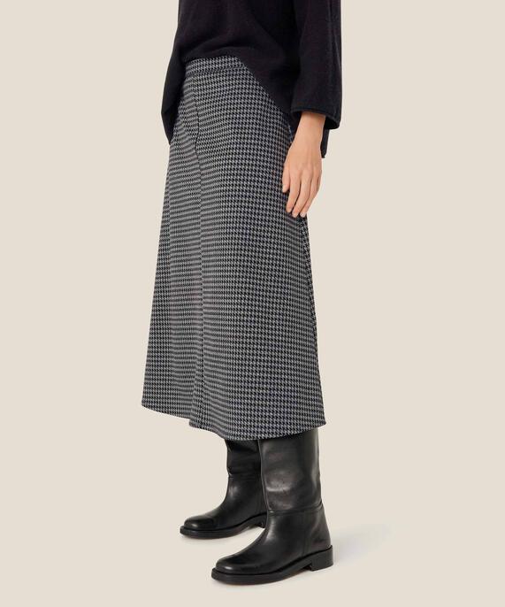 Sarawati JERSEY Nederdel, Black