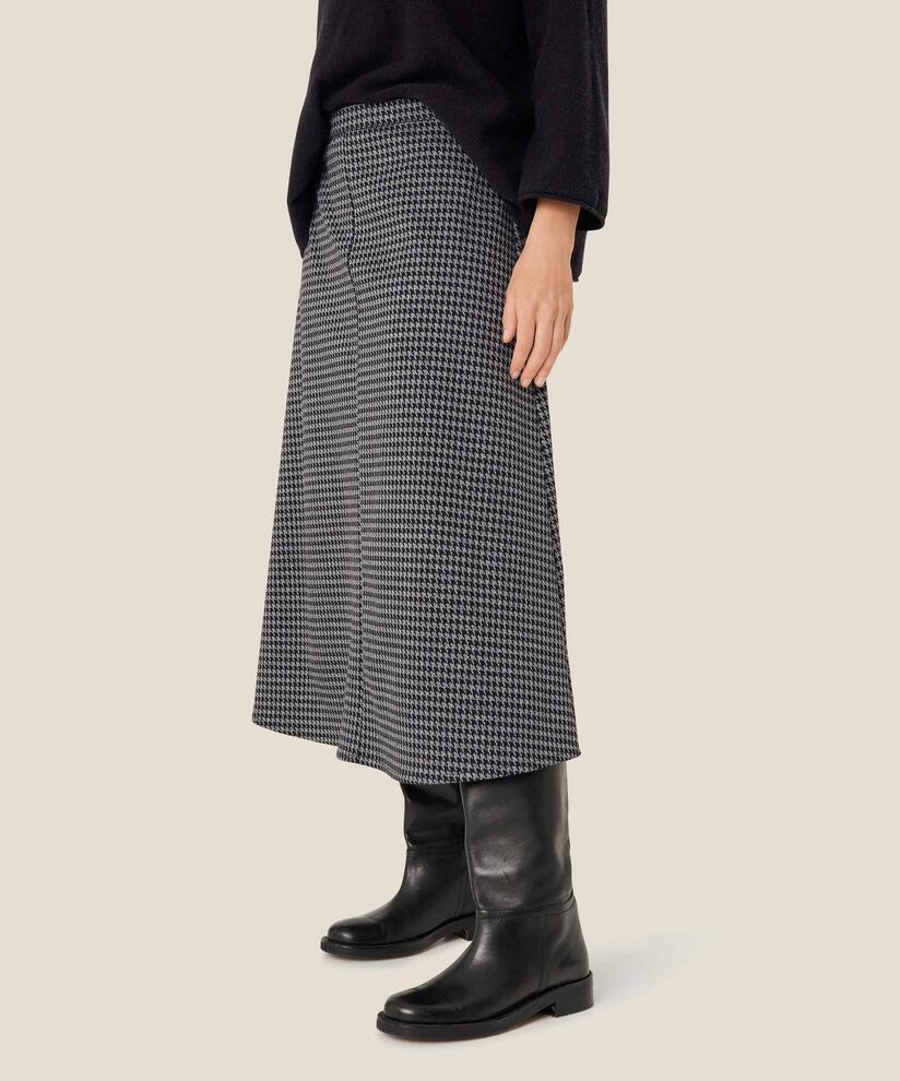 Sarawati JERSEY Nederdel, Black