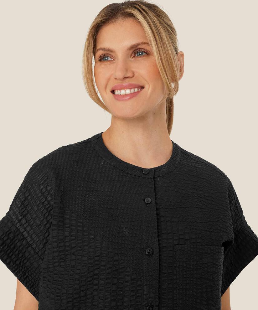 Nayla Skjortekjole, Black