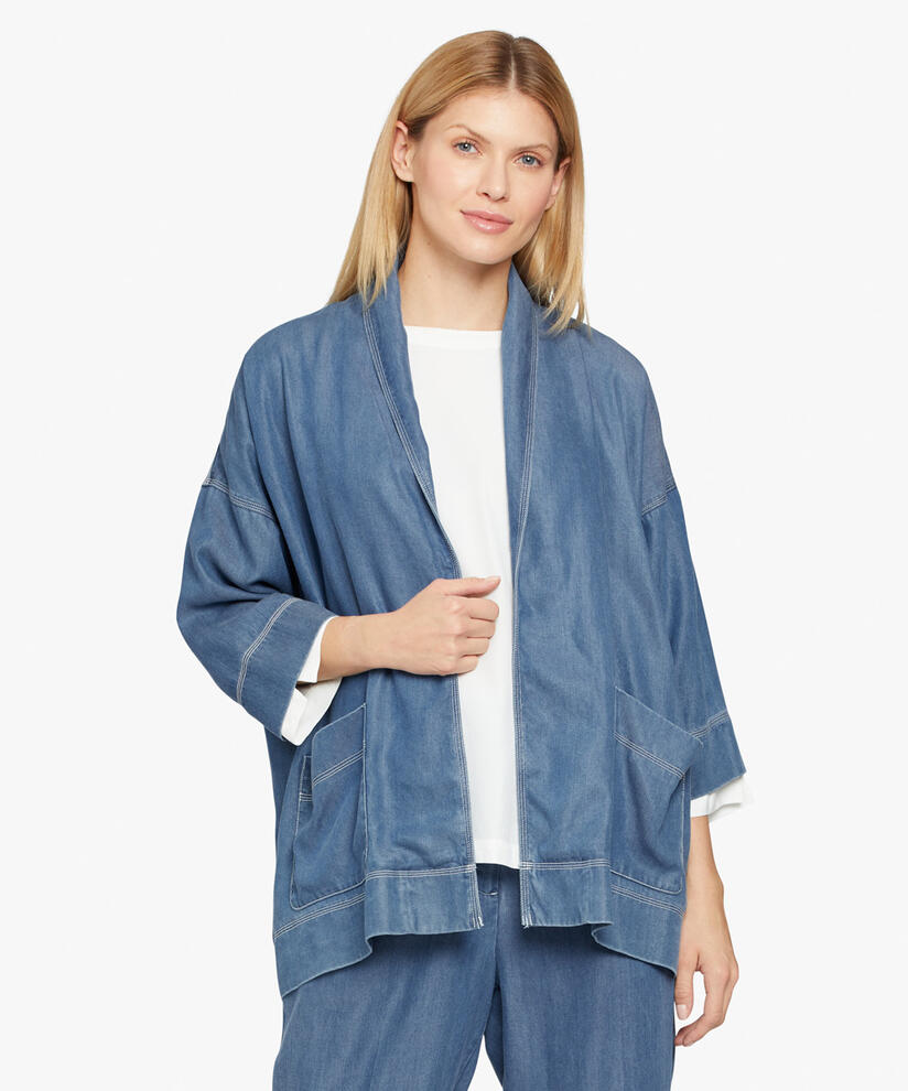 JASNA JAKKE, Blue Denim
