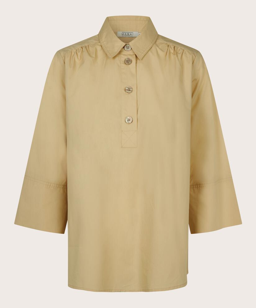 Briallen Top, Pale Khaki