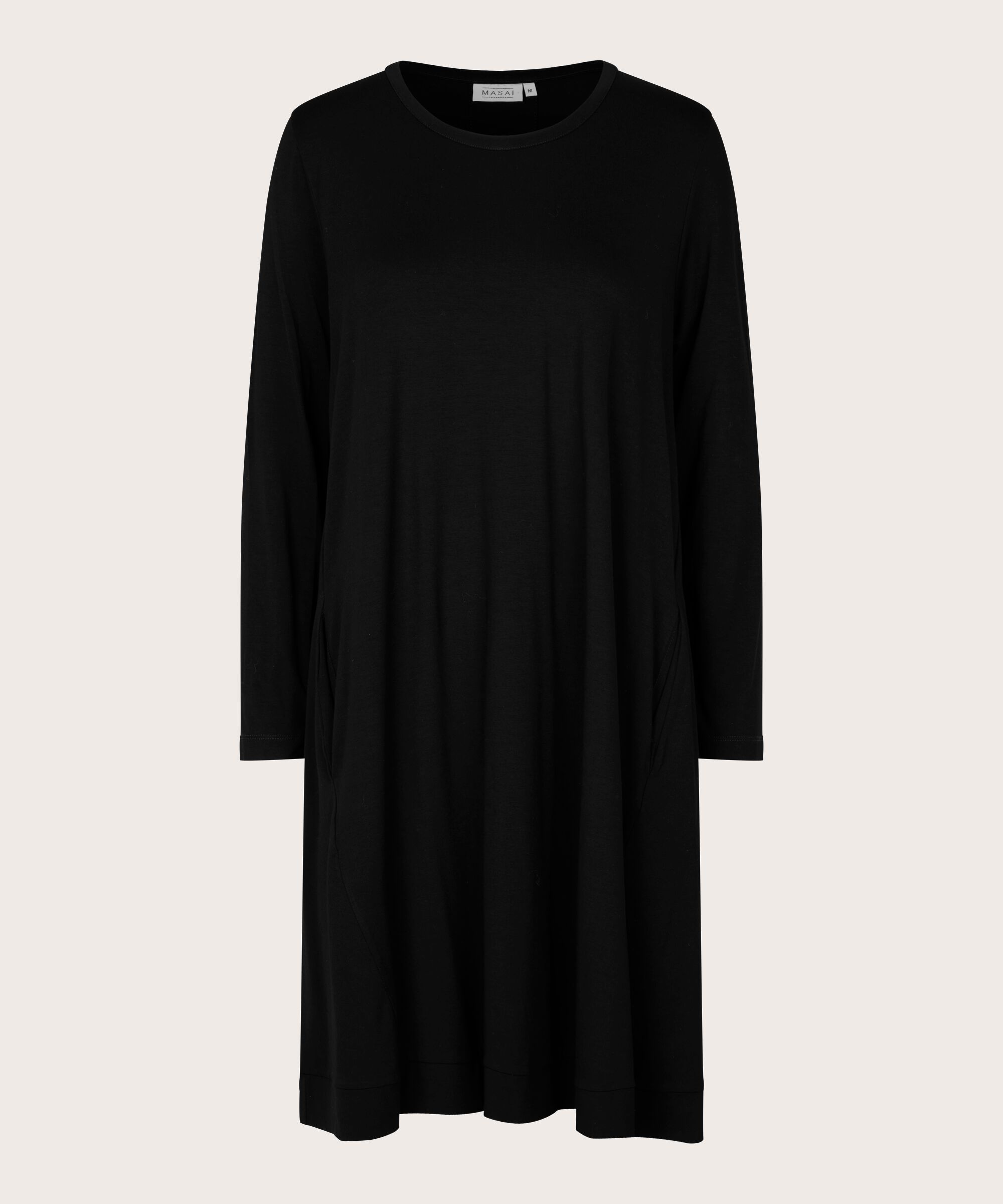 NOPI JERSEY KJOLE, Black
