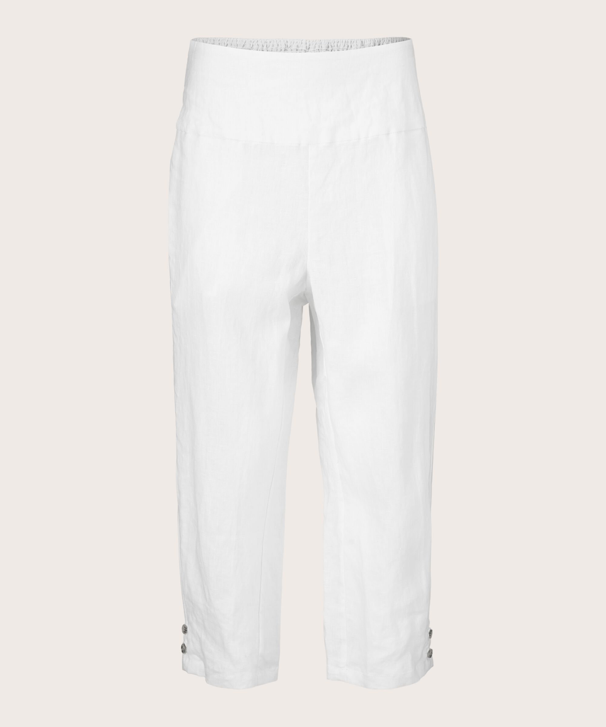 Pen Bukser, White