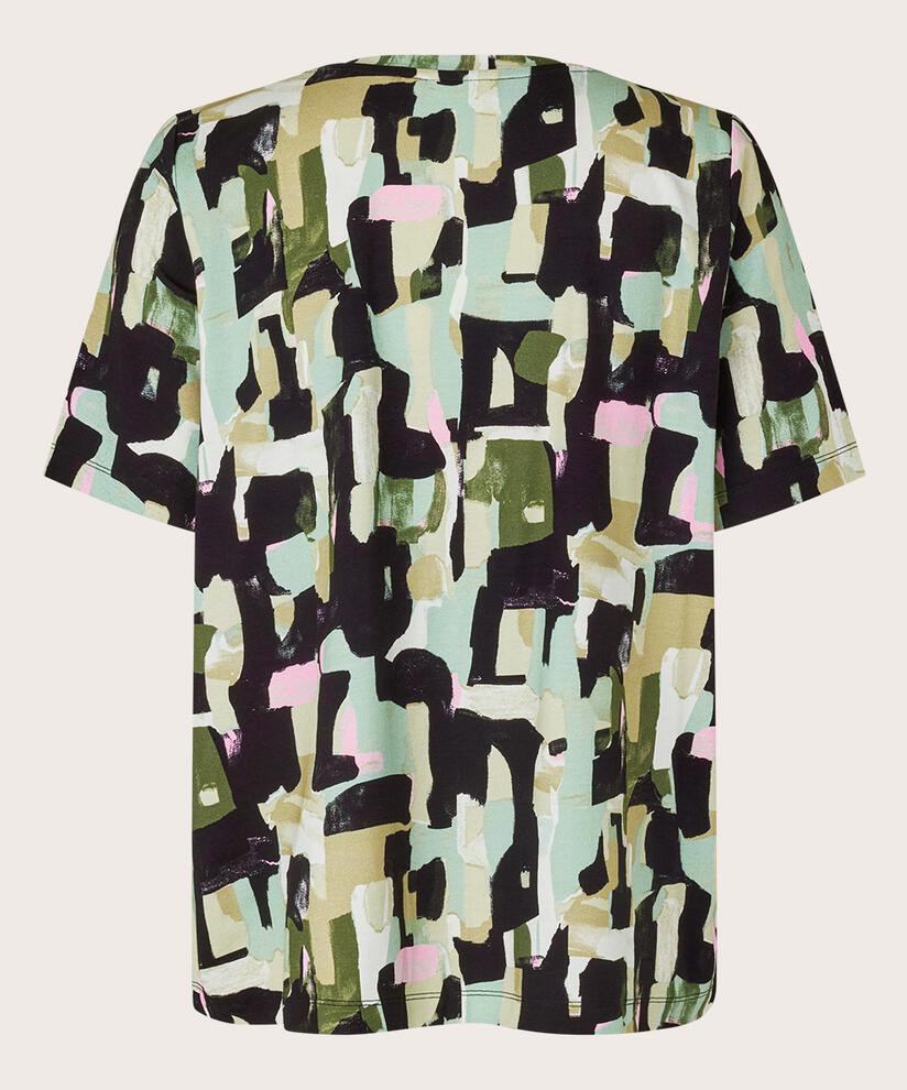 Dodina Jersey top, Frosty Green