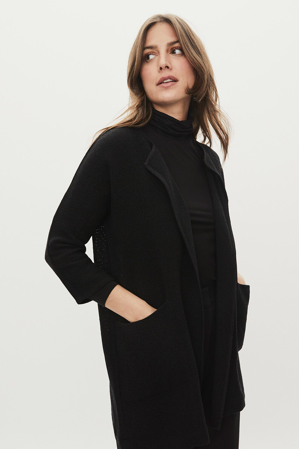 Jarmis Jakke - Black, Brooklyn JERSEY Top - Black, Pryscian Bukser - Black