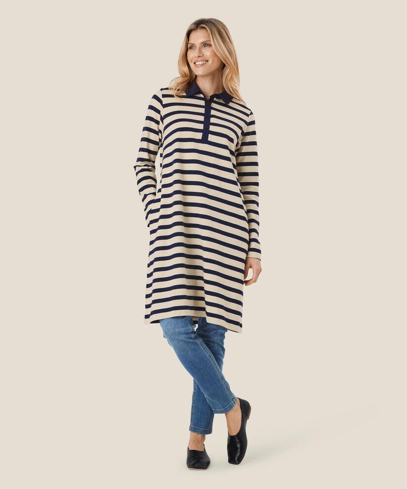 Nukaba JERSEY Kjole, Maritime Blue, hi-res