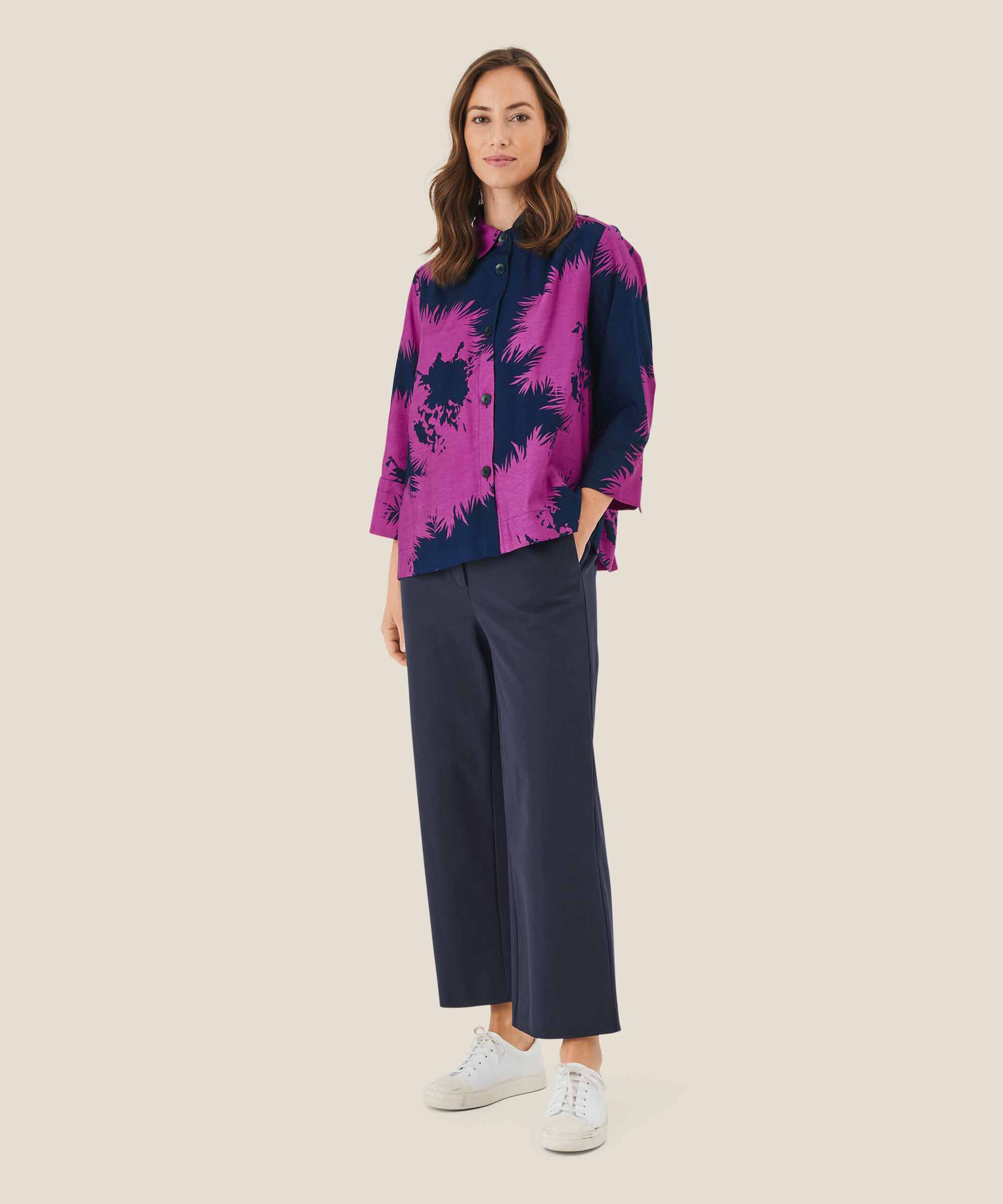 Idakai Skjorte, Wild Aster