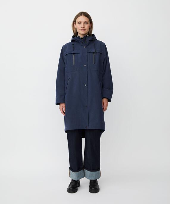 Tolivia Softshell Frakke, Mood Indigo