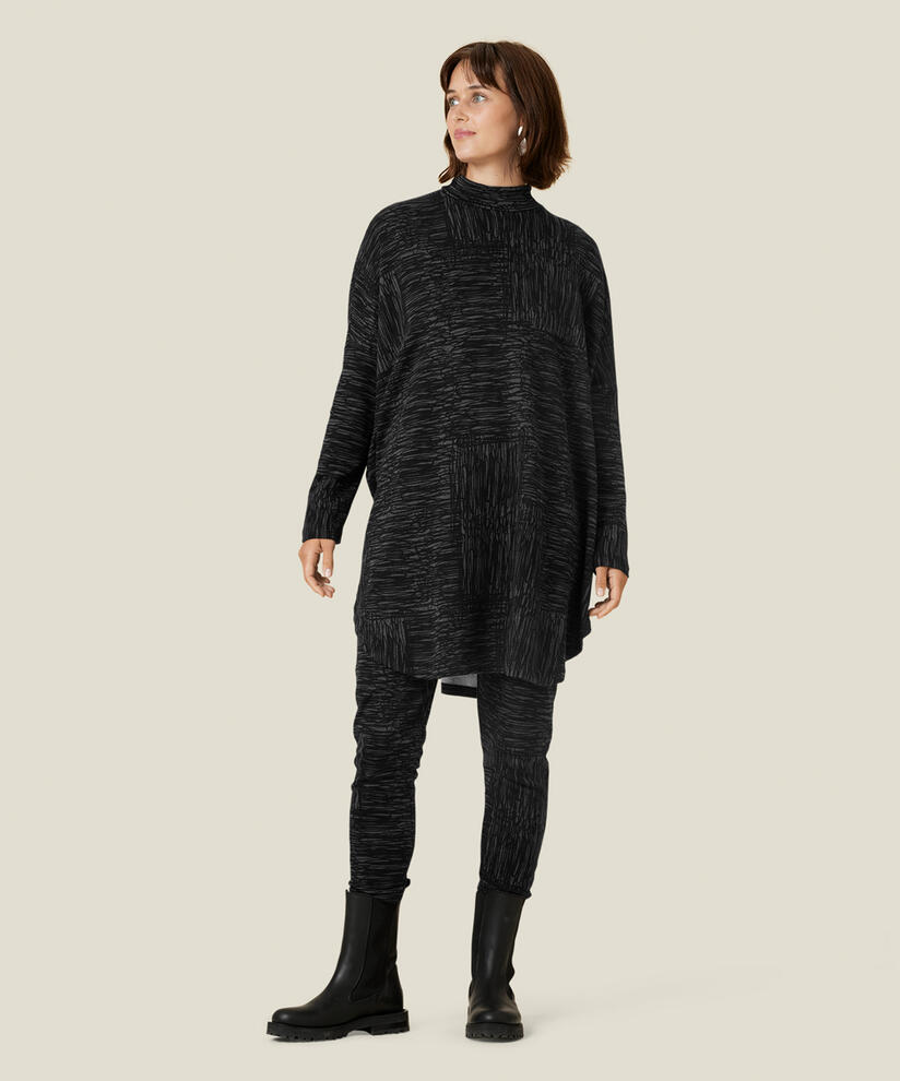 PARISSI JERSEY BUKSER, Black