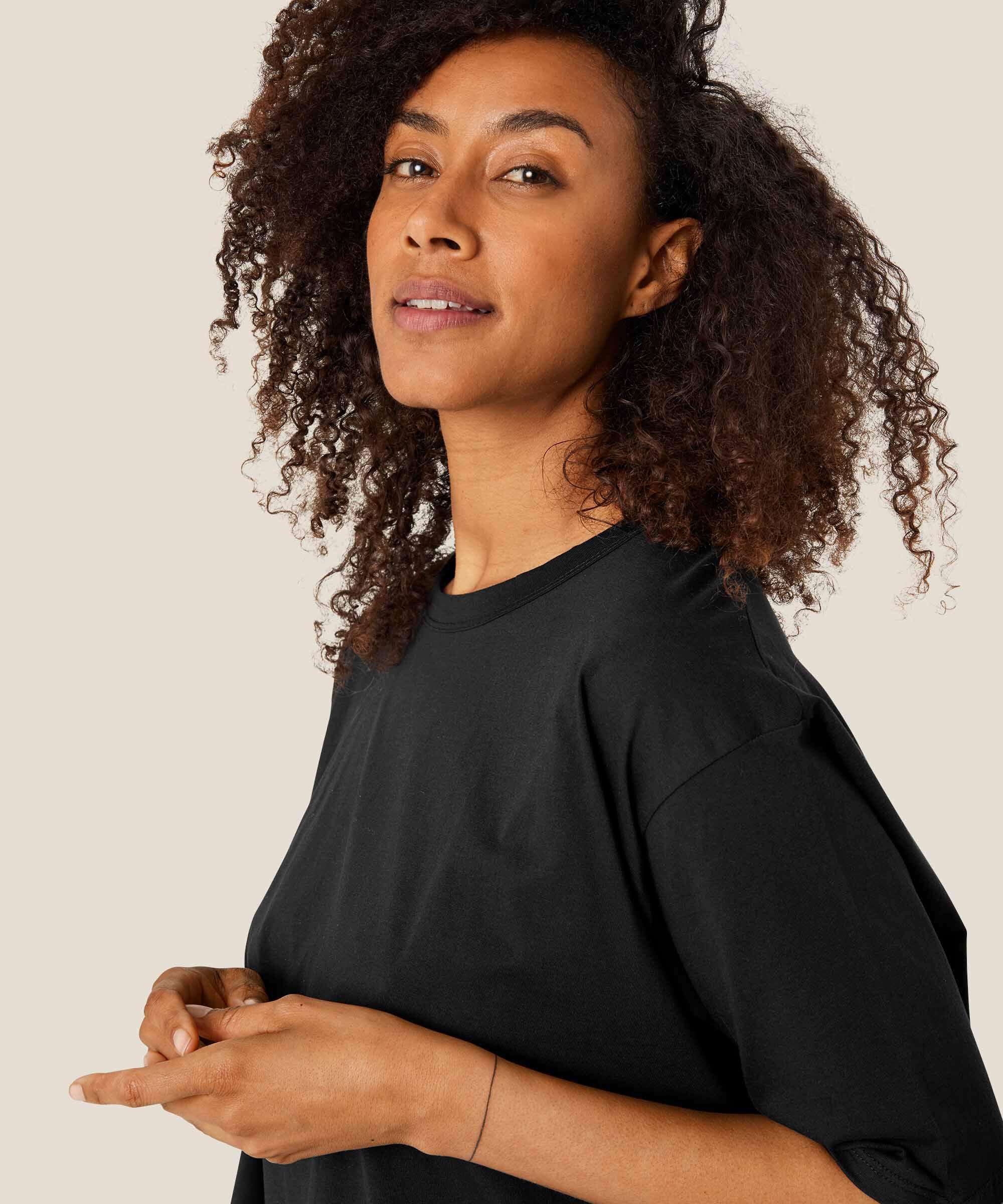 Doreann JERSEY Top, Black