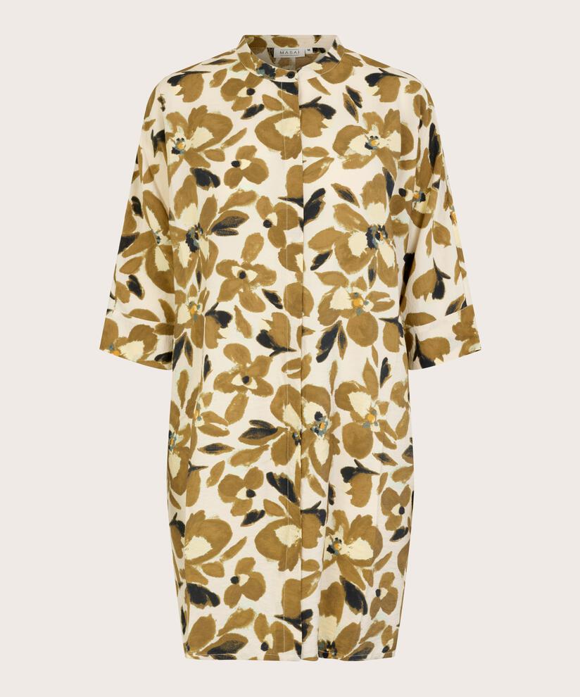 Iosetta Skjortekjole, Dull Gold