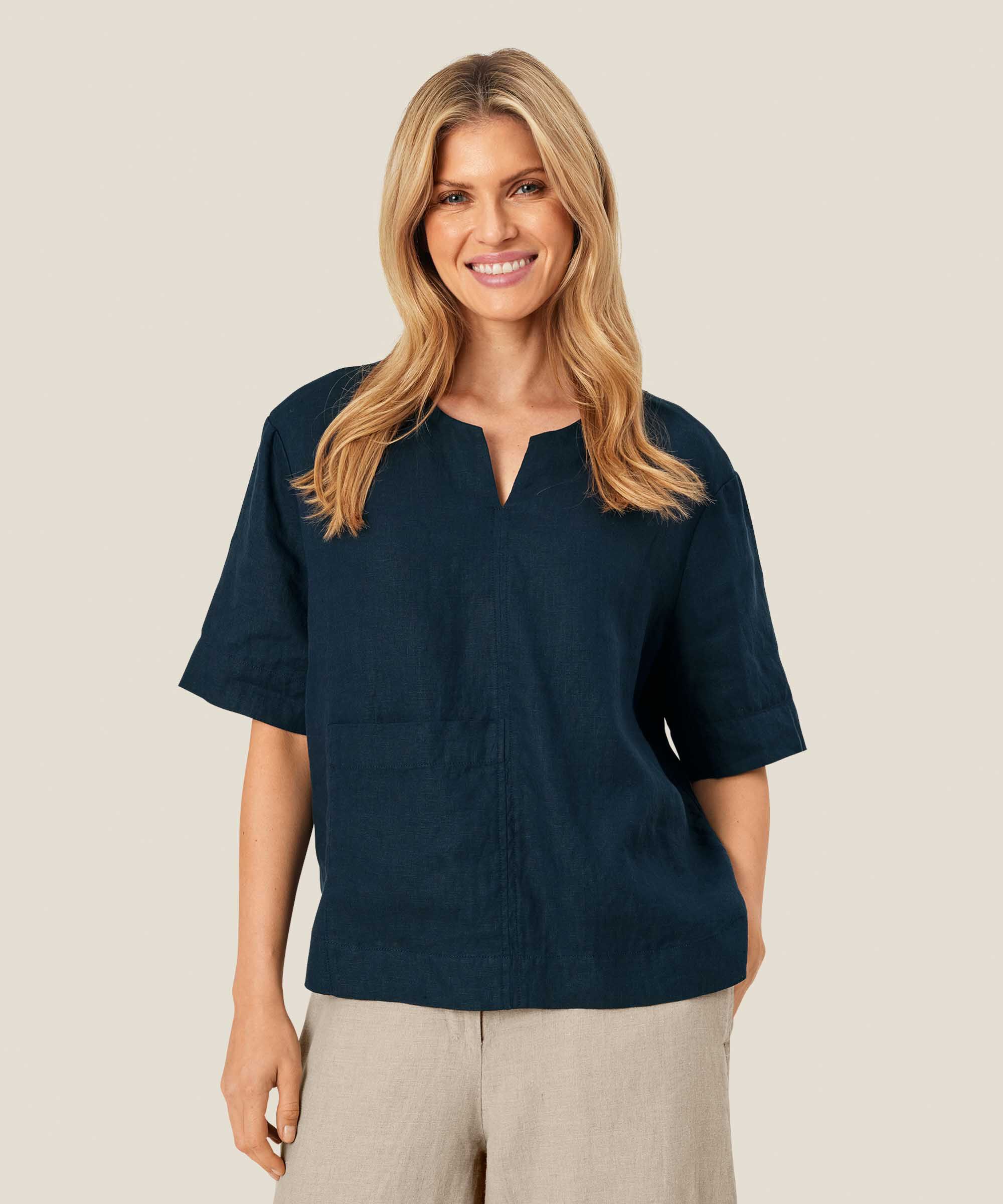 Dolorea Top, Navy
