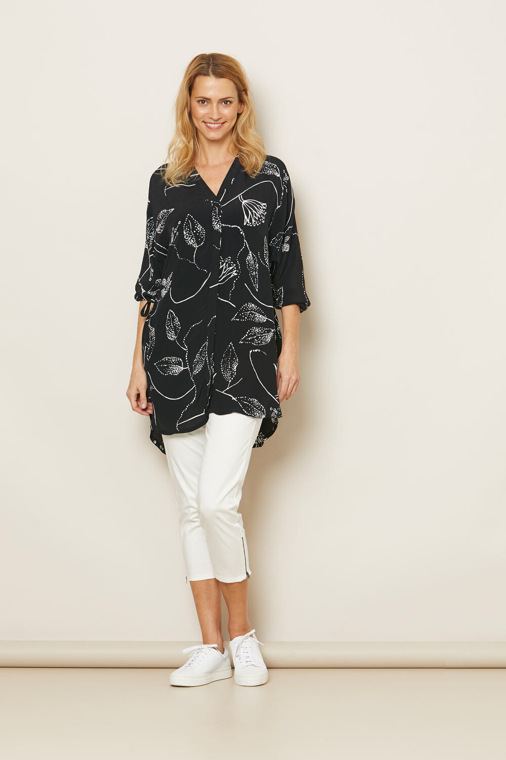 IBEFA SKJORTE, Black