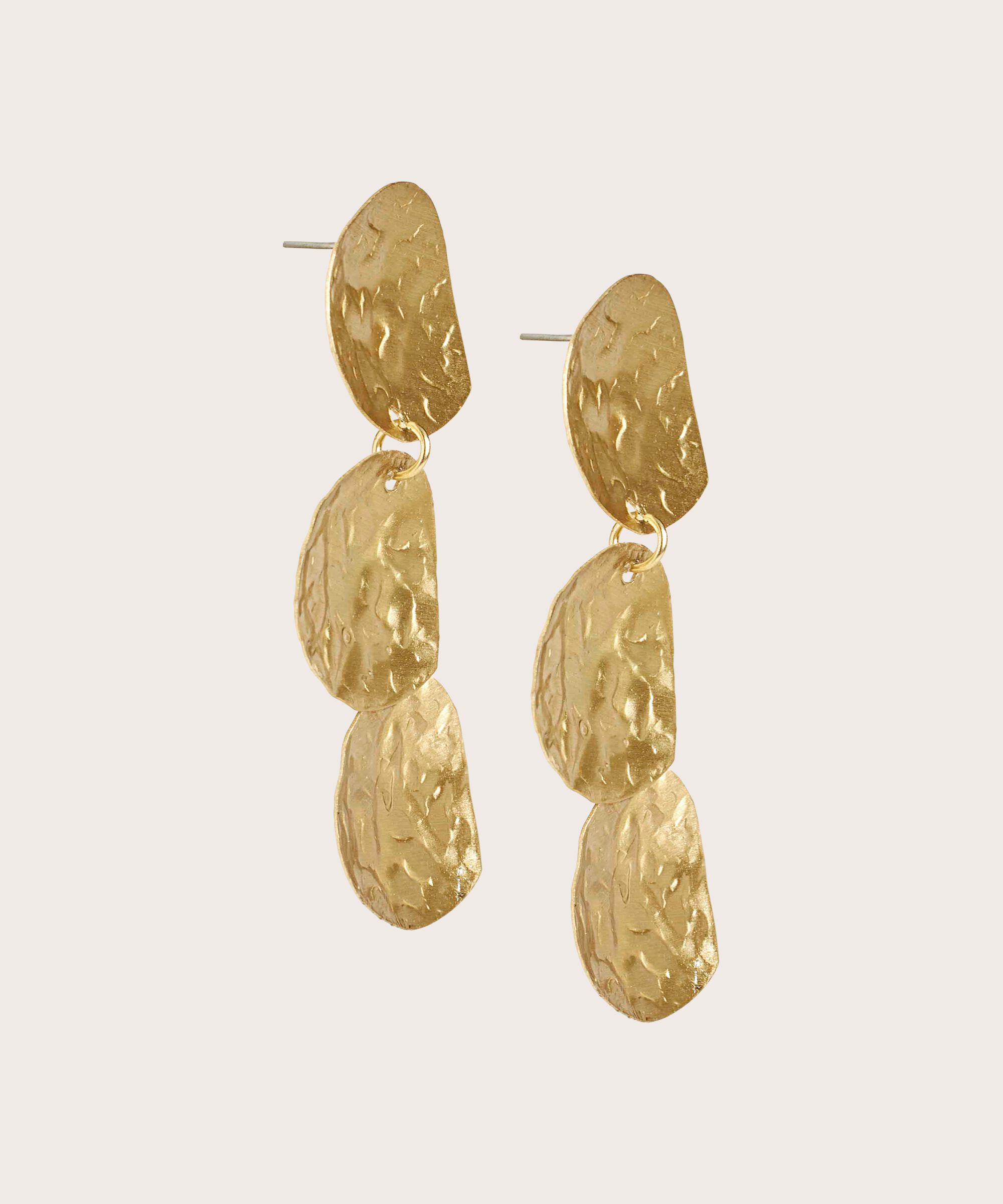 Reesel Øreringe, Gold