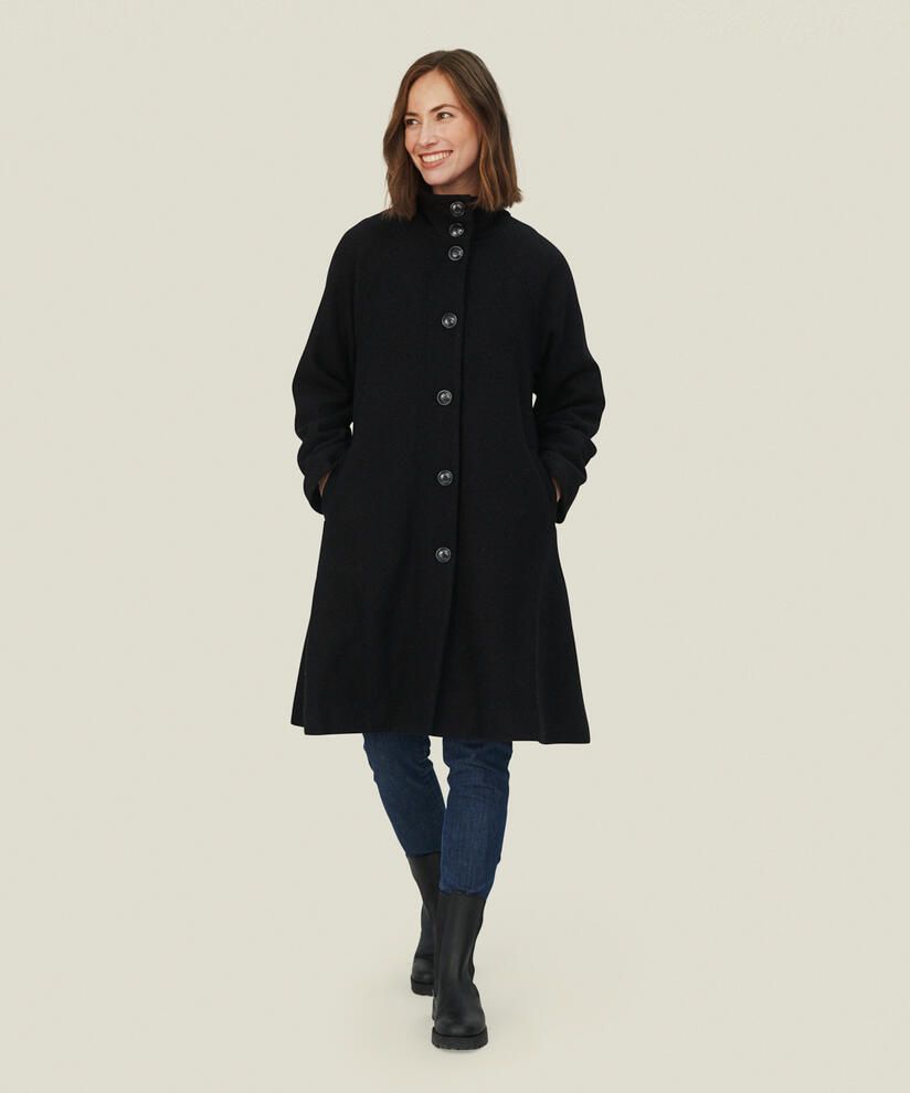 TESSA ULDFRAKKE, Black