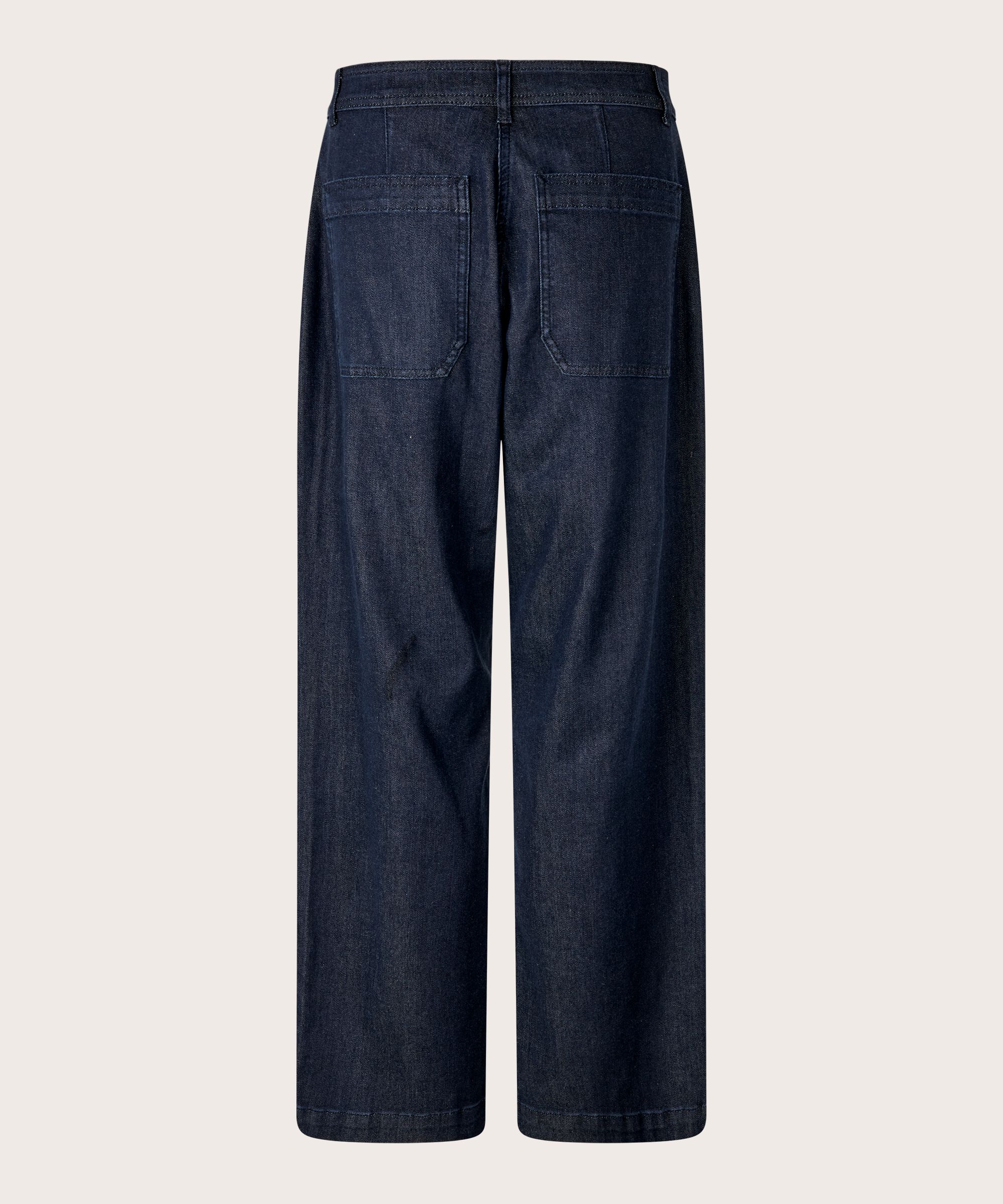 Ponita Denim Bukser, Dark Denim