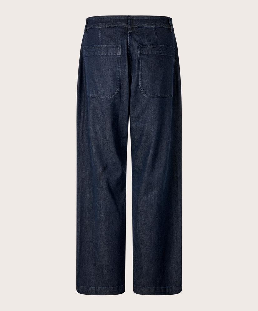 Ponita Denim Bukser, Dark Denim