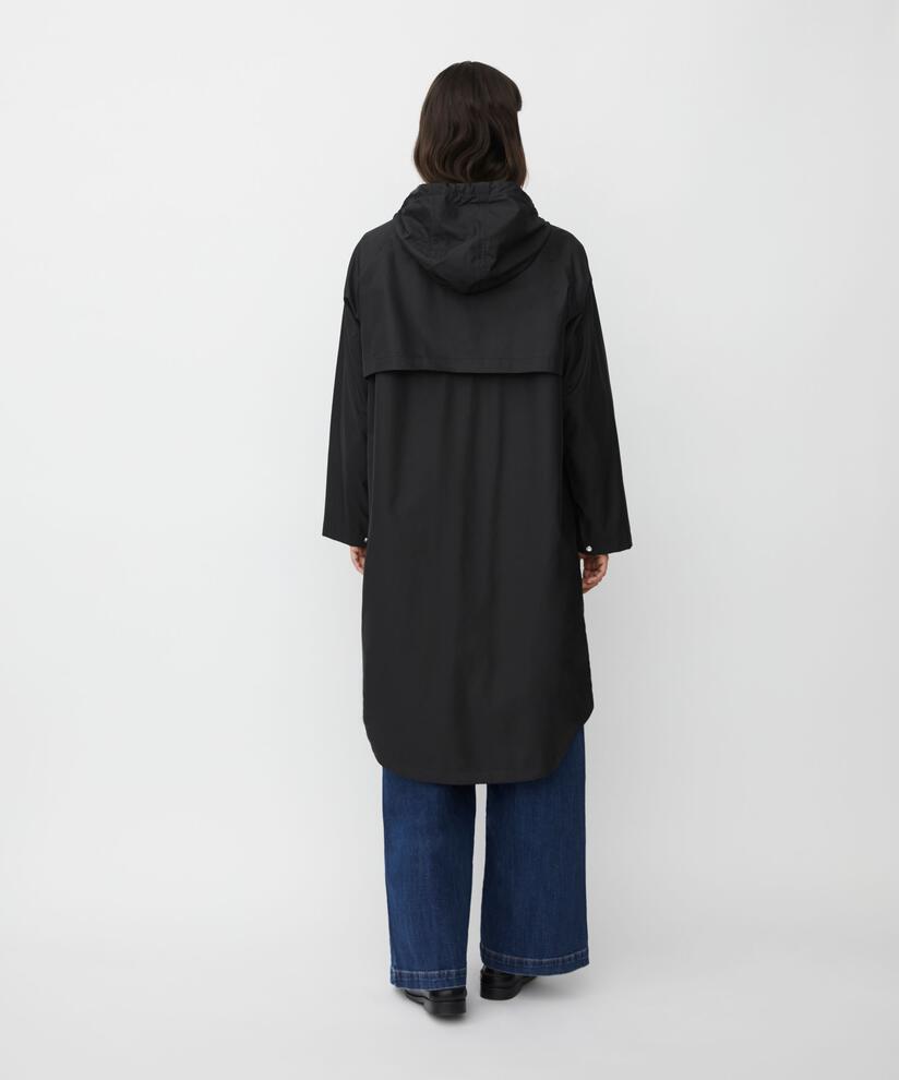Theia Regnfrakke, Black