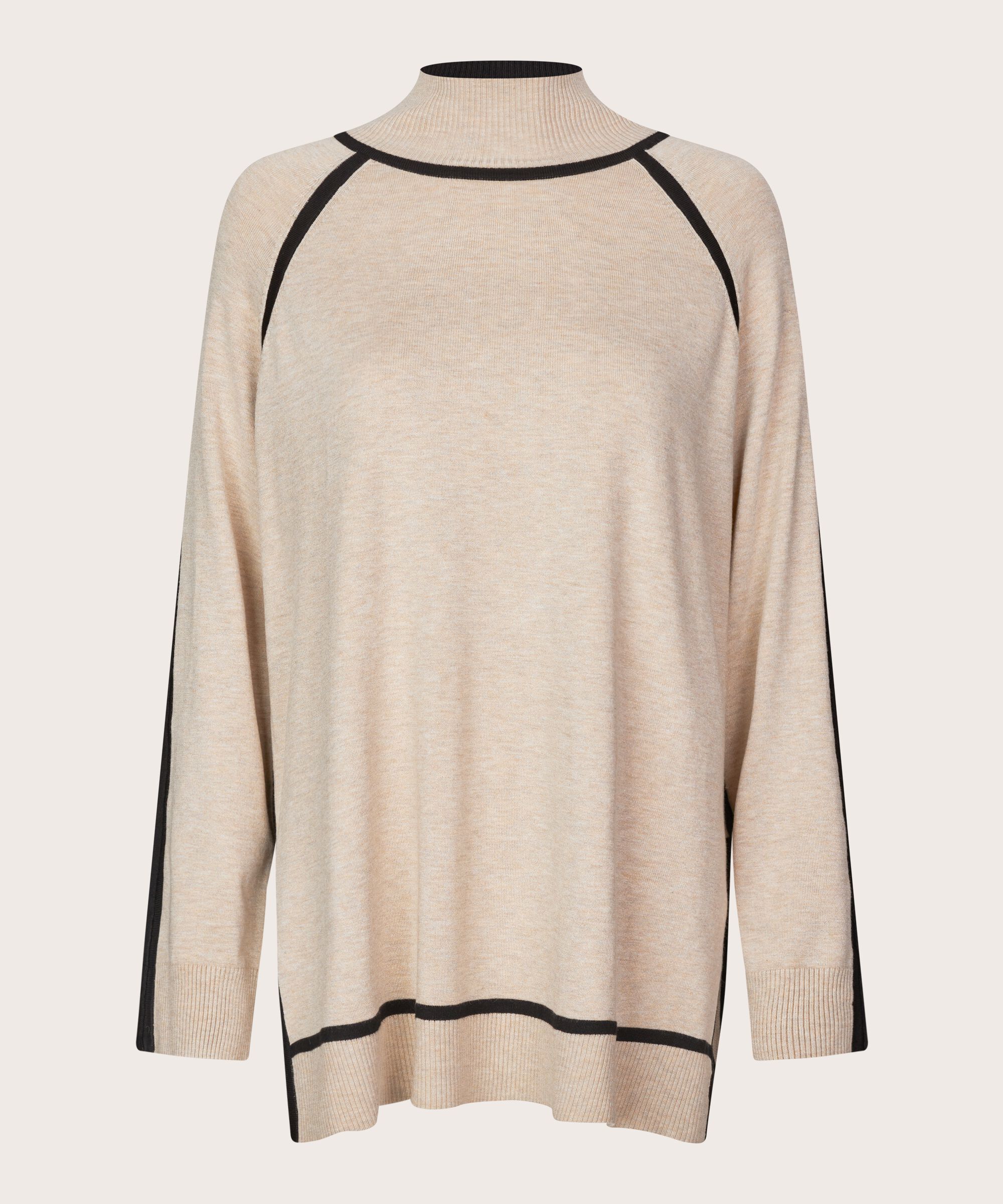 Freyane Top, L beige mel