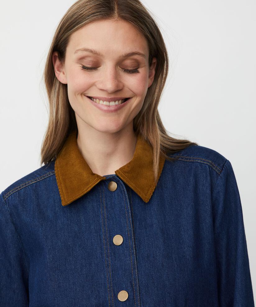 Julemi Denim Jakke, Dark Denim