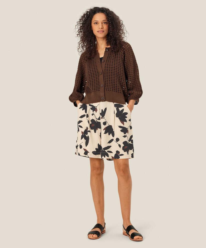 Pauletta Shorts, Chestnut