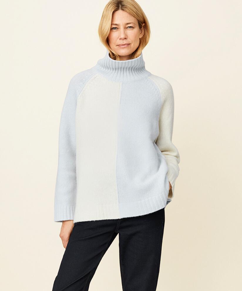 Folla Top, Heather/Crm