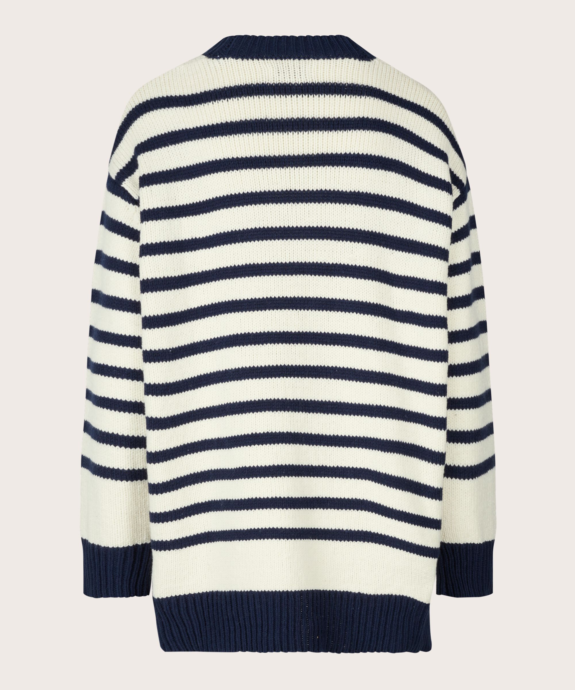 Frederikka Top, Whc/Navy blz