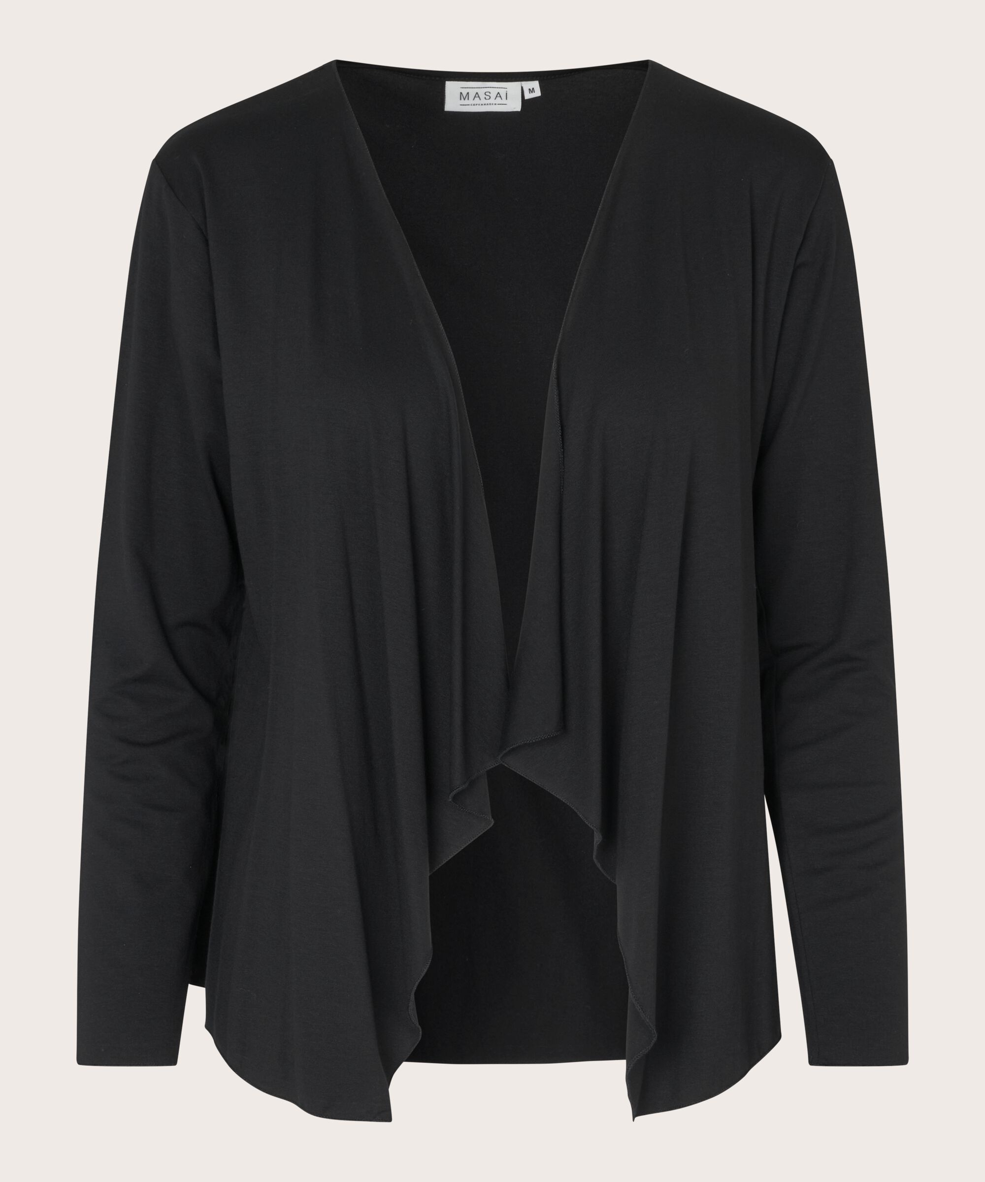 Itally JERSEY Cardigan, Black