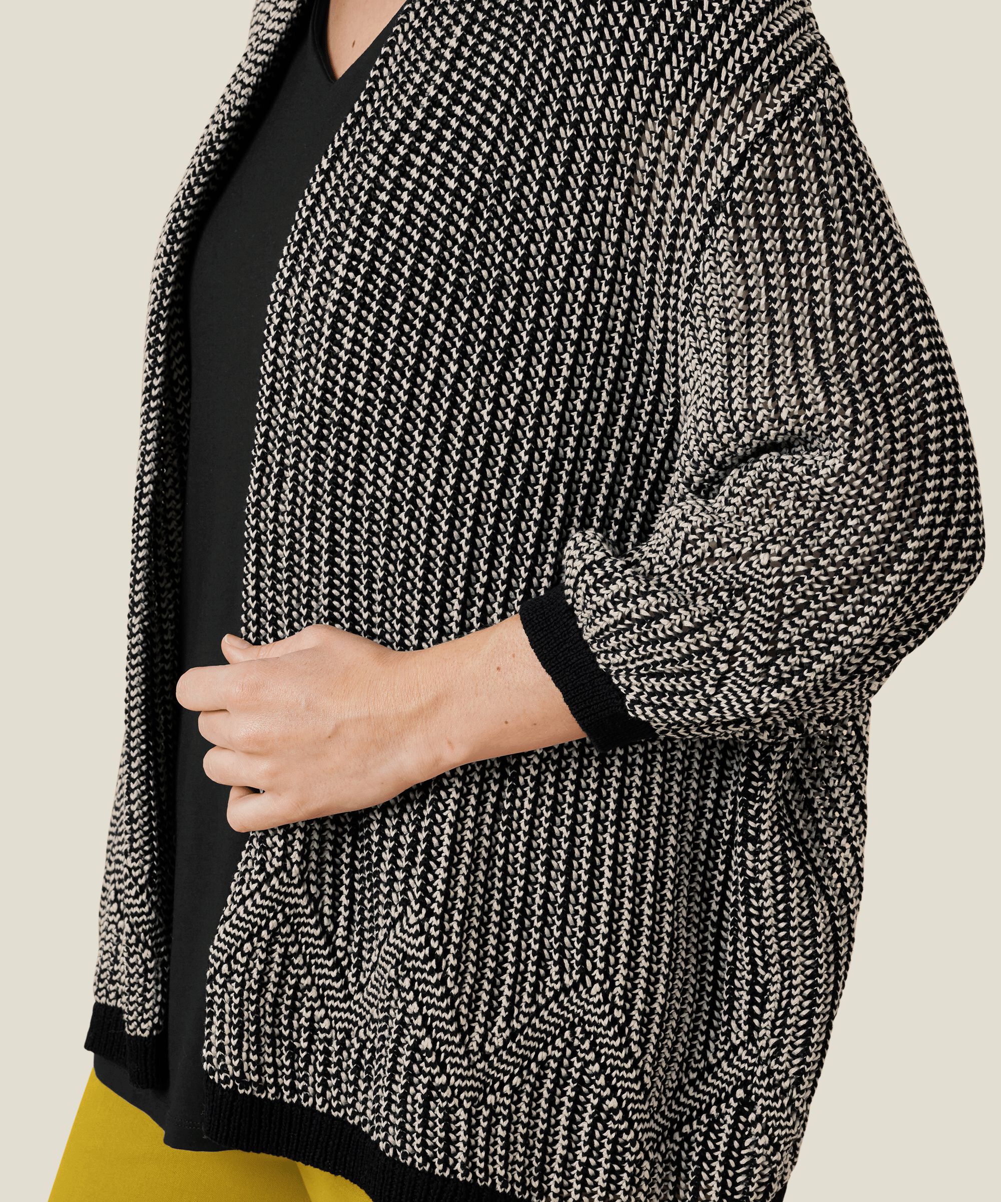 LILLIE CARDIGAN, Black