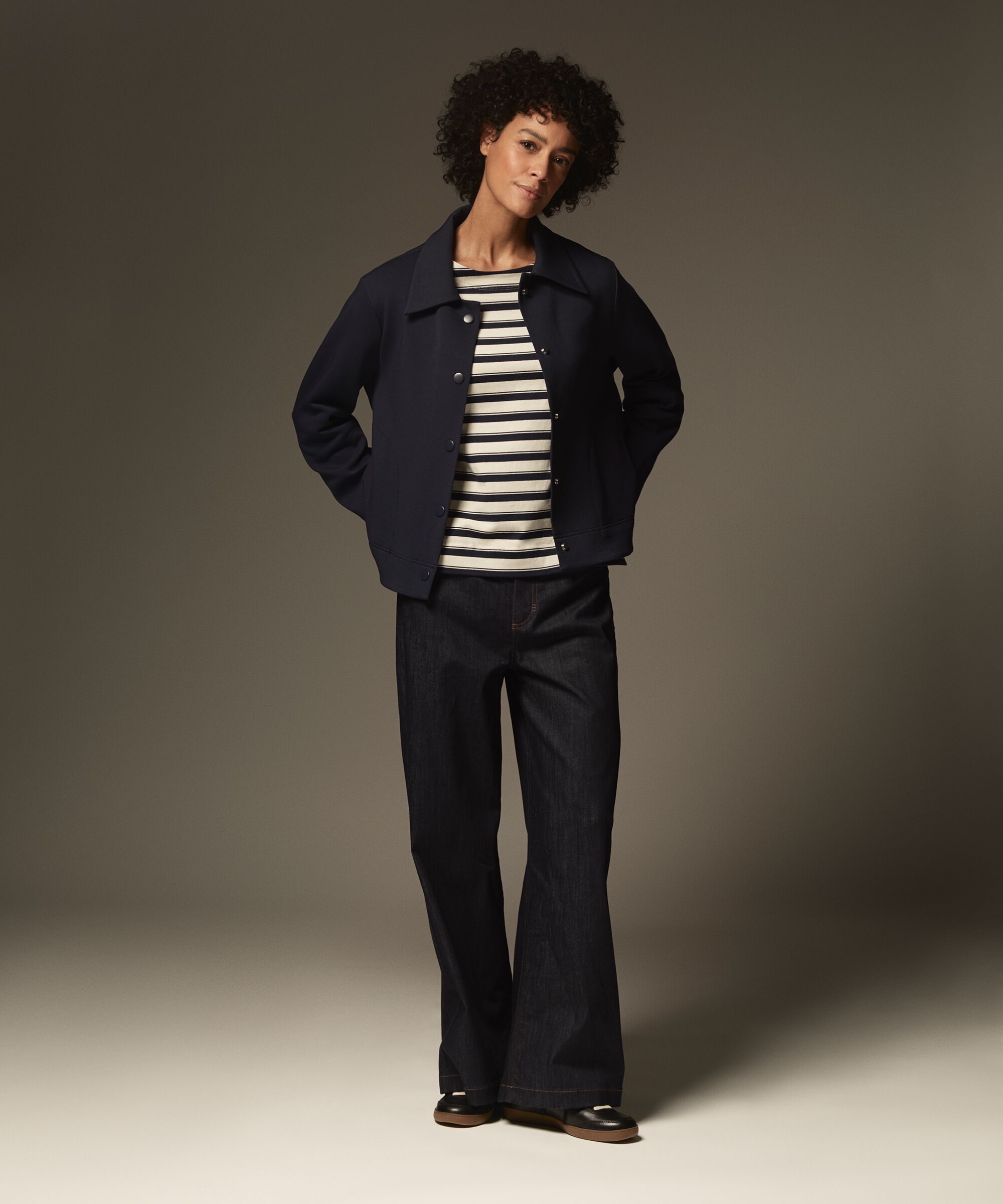 Passang Denim Bukser, Dark Denim