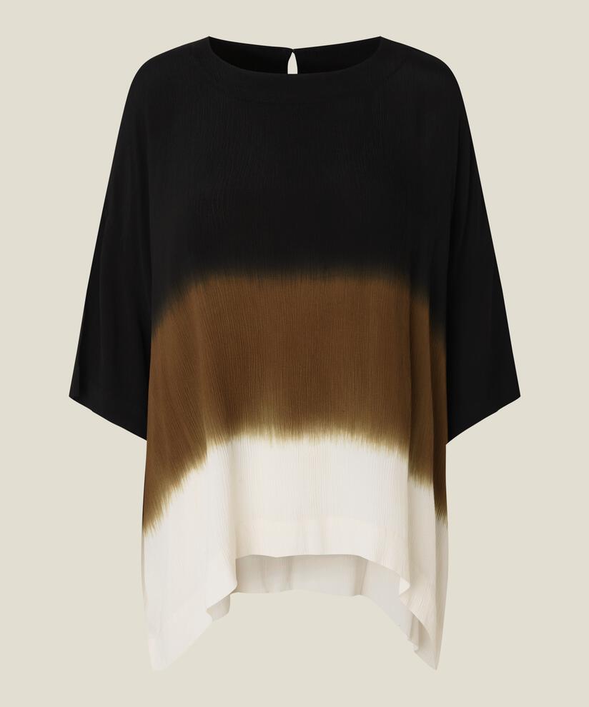 DEGANA BLUSE, Bronze Brown, hi-res