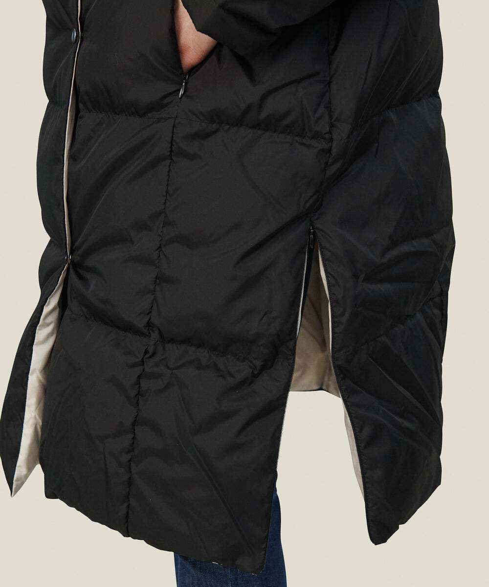 TUSNA DUNFRAKKE, Black/Pumice