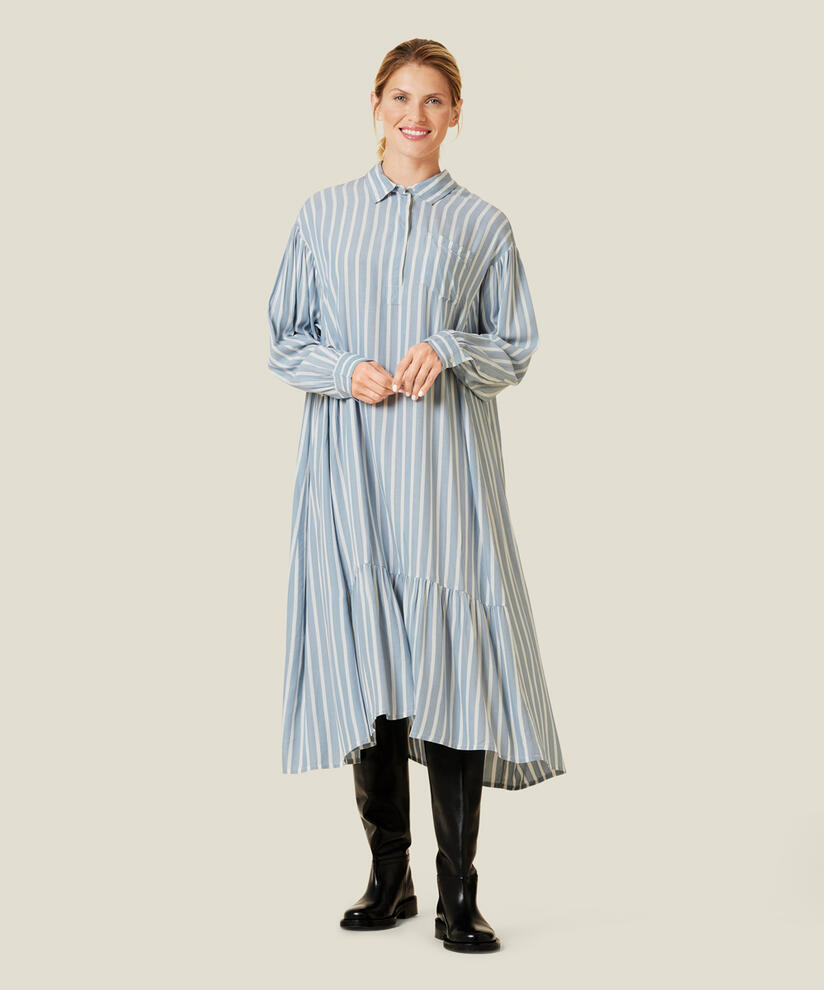 NARAI KJOLE, Faded Denim