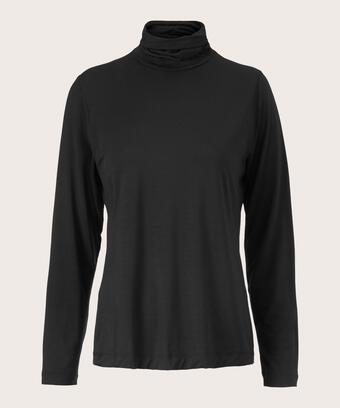 BRUNIS JERSEY TOP, Black, hi-res
