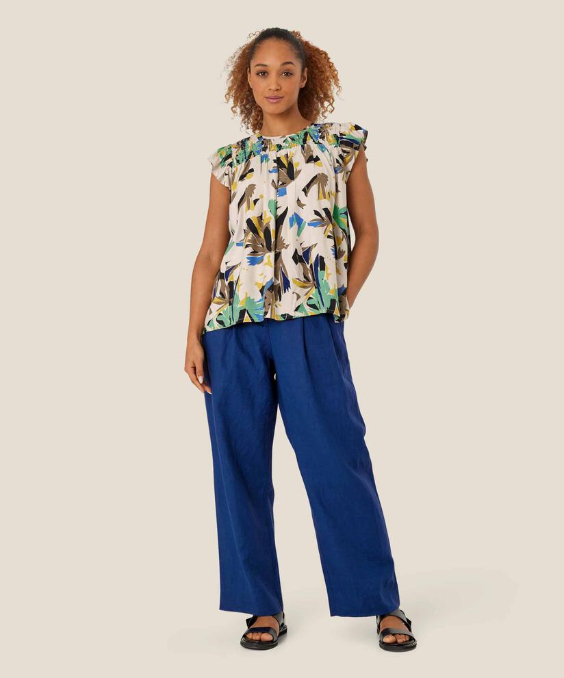 Perli Bukser, Navy Peony