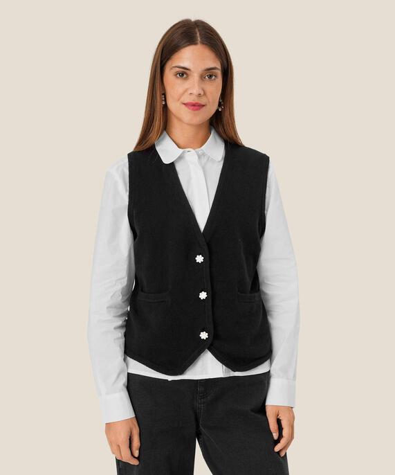 Lyric Strikvest, Black