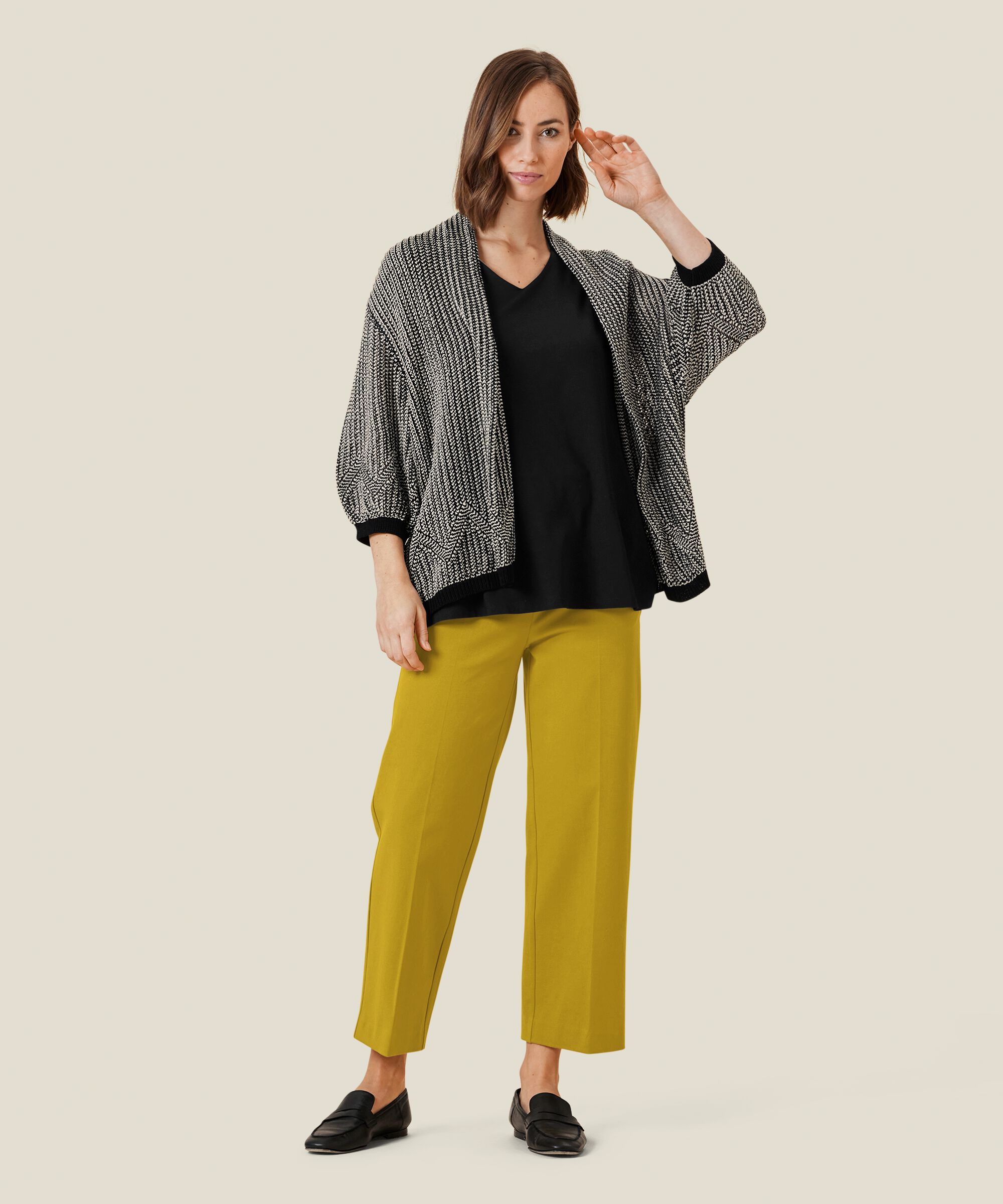 LILLIE CARDIGAN, Black