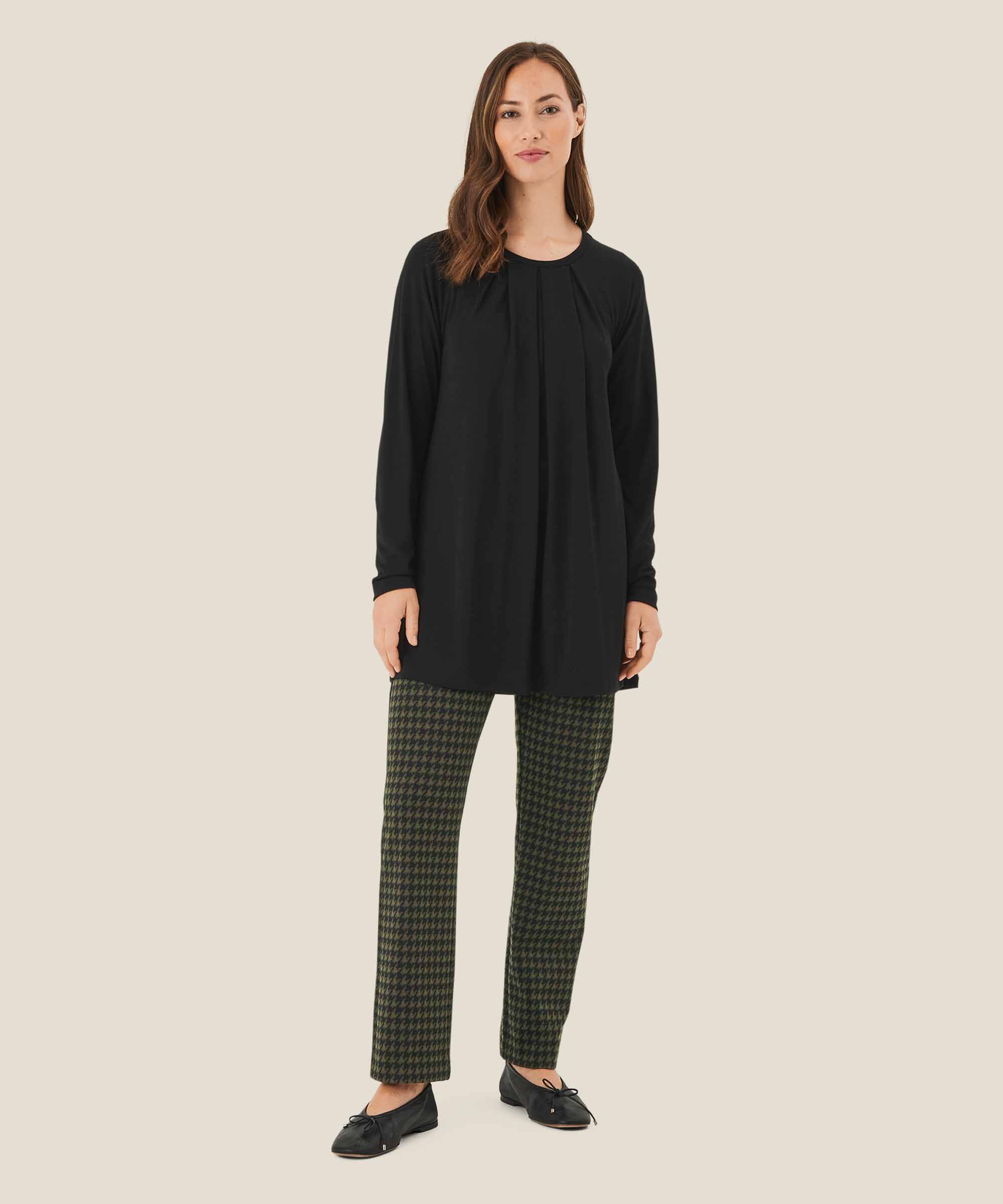 Gisela JERSEY Tunika, Black