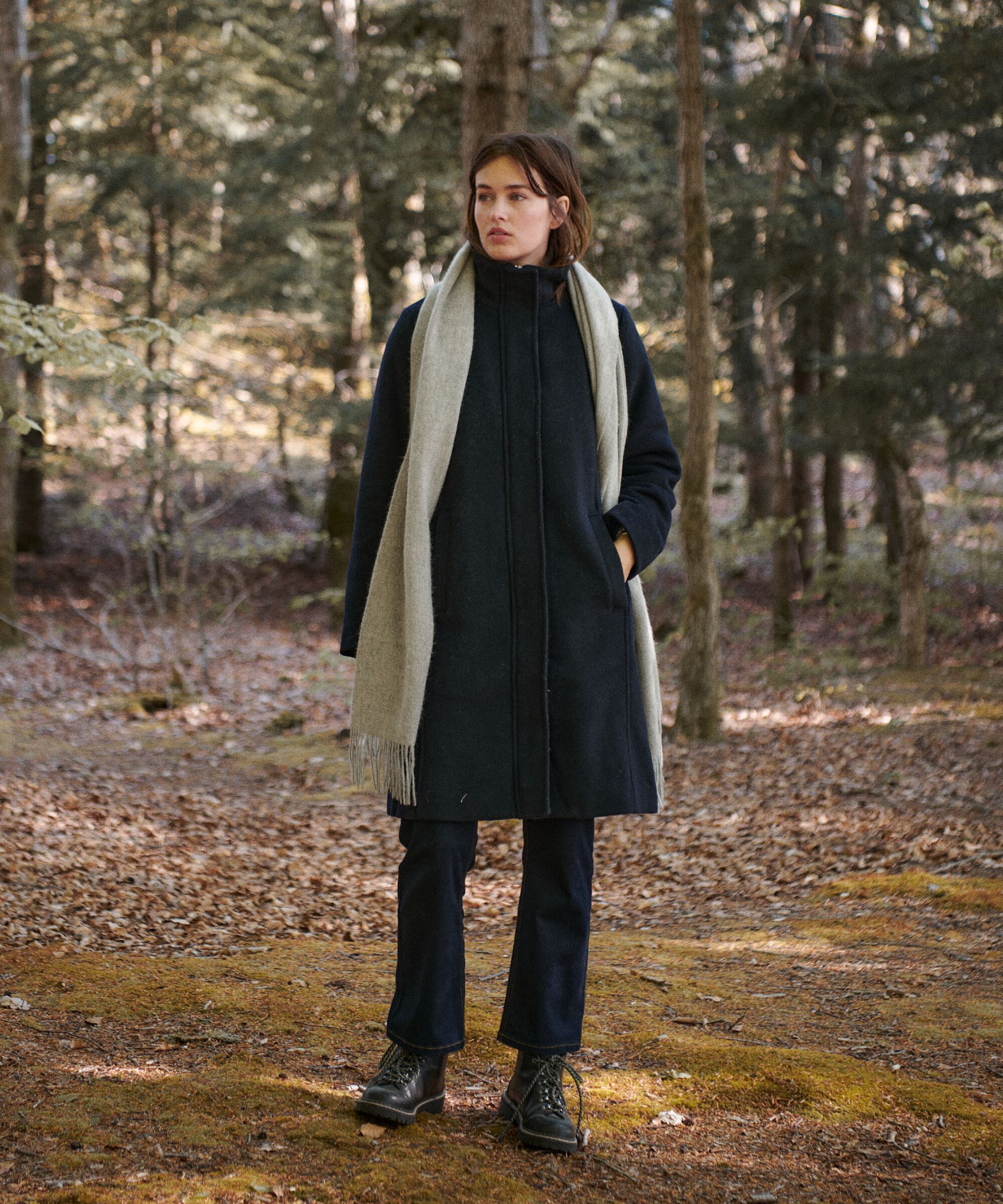 Trine Uldfrakke, Navy