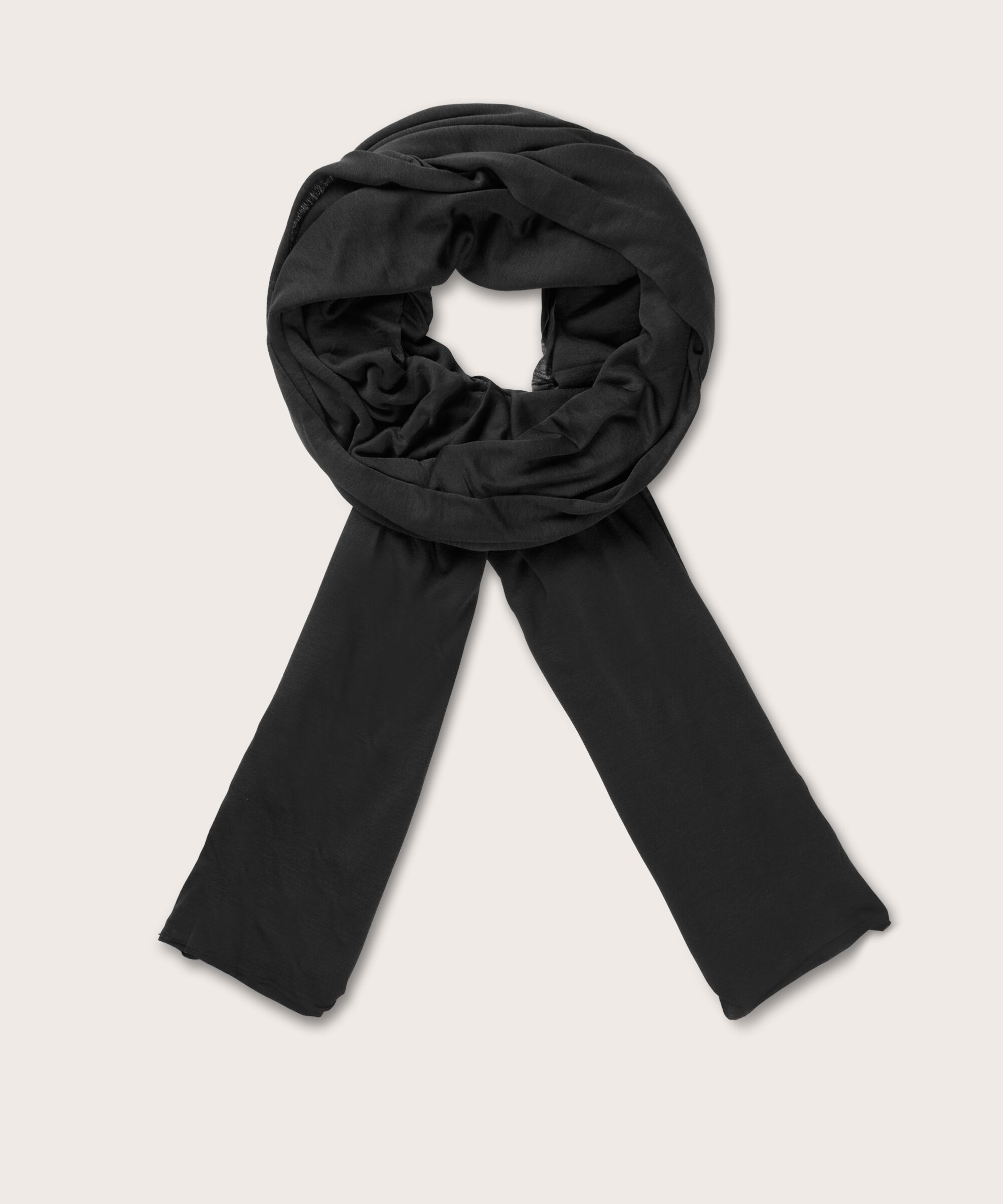 Amega JERSEY Tørklæde, Black