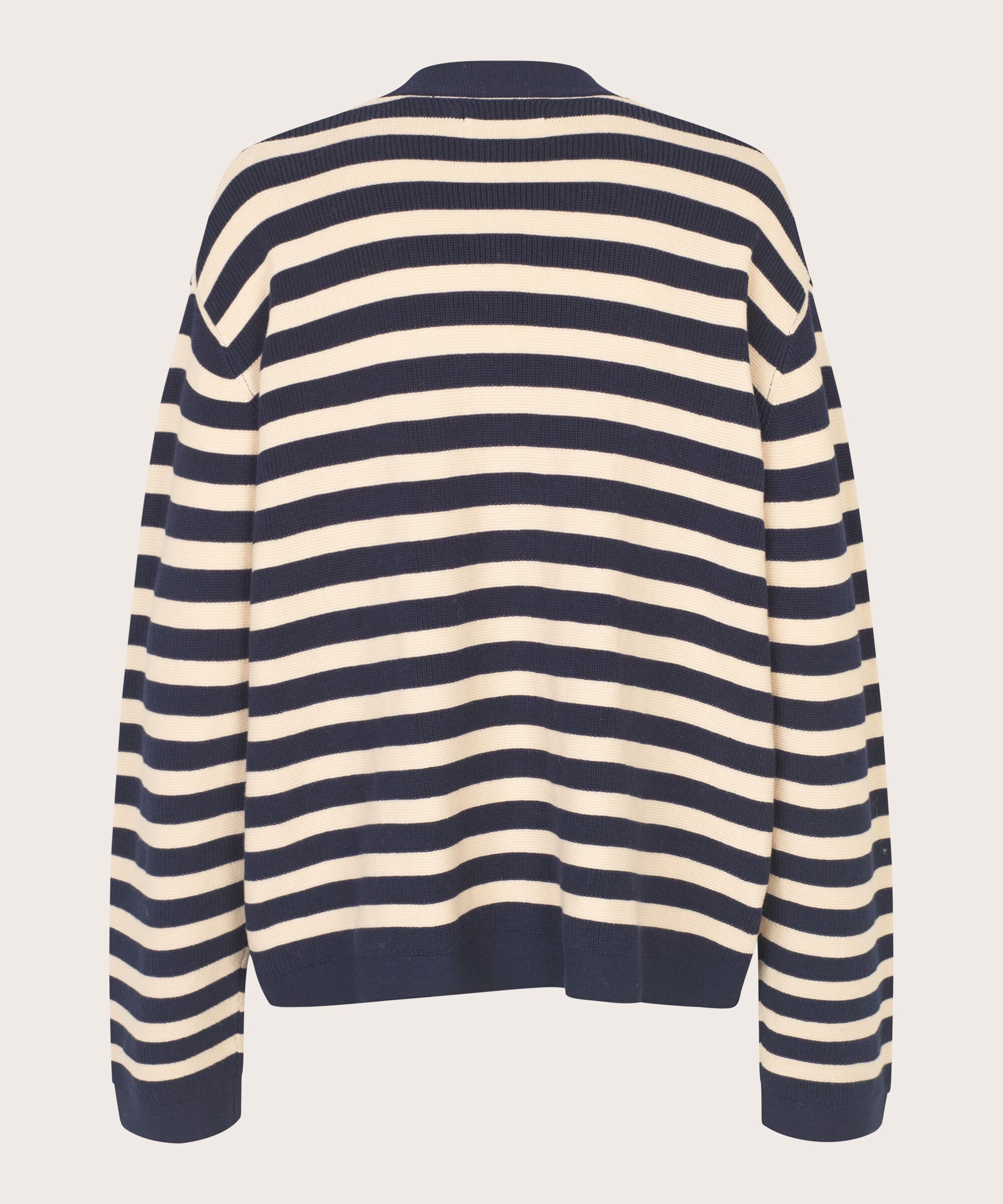 Lavender Cardigan, Maritime Blue