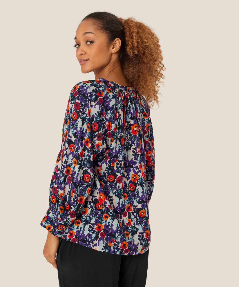 Delhia Top, Meadow Violet